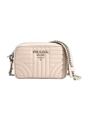 Prada Shoulder Bag Diamond Gram Chain
